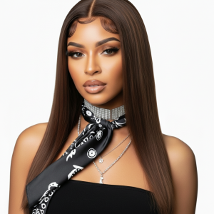 Real Scalp Simulation Front Lace Human Hair