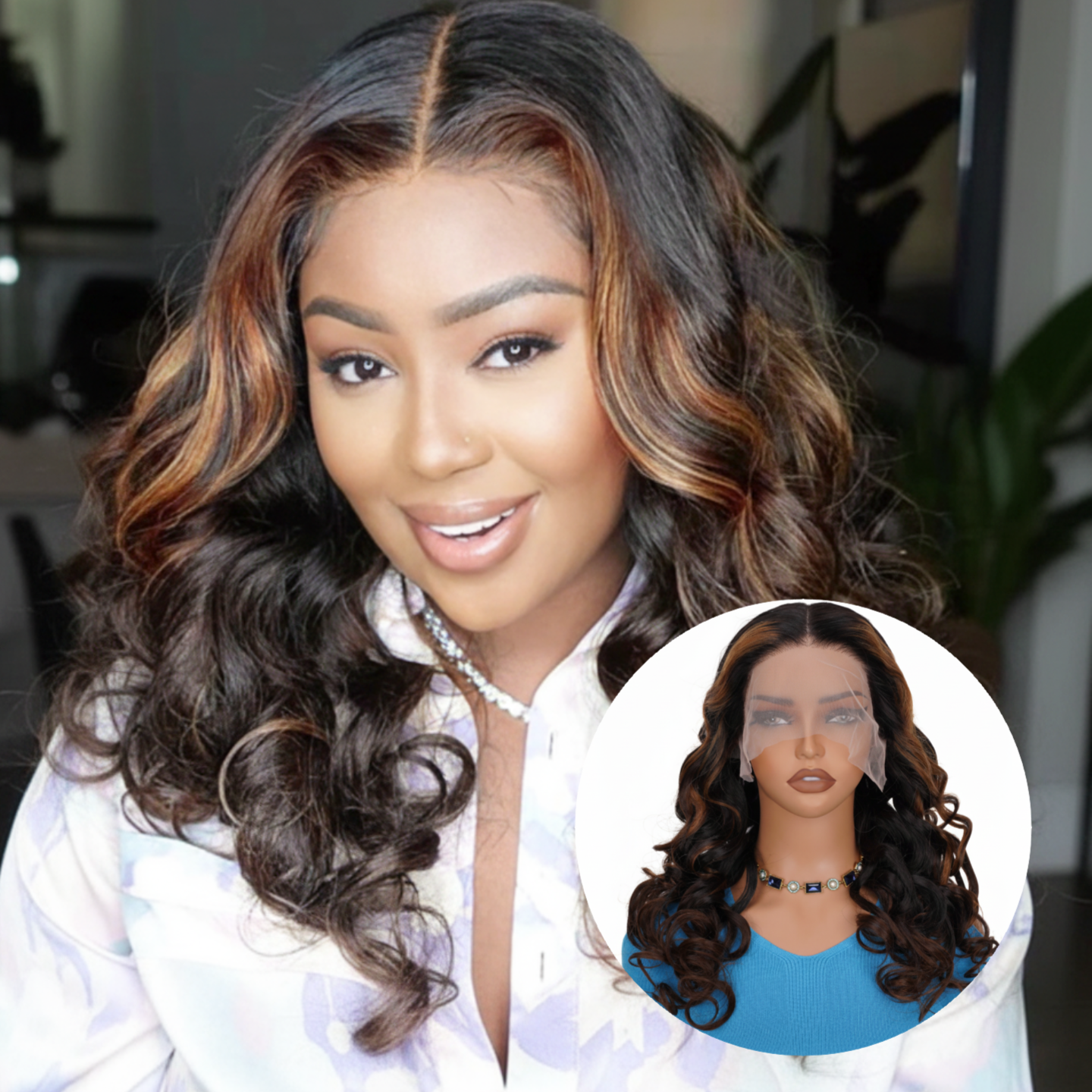 13*4 Voluminous Body Wave Lace Front Wig