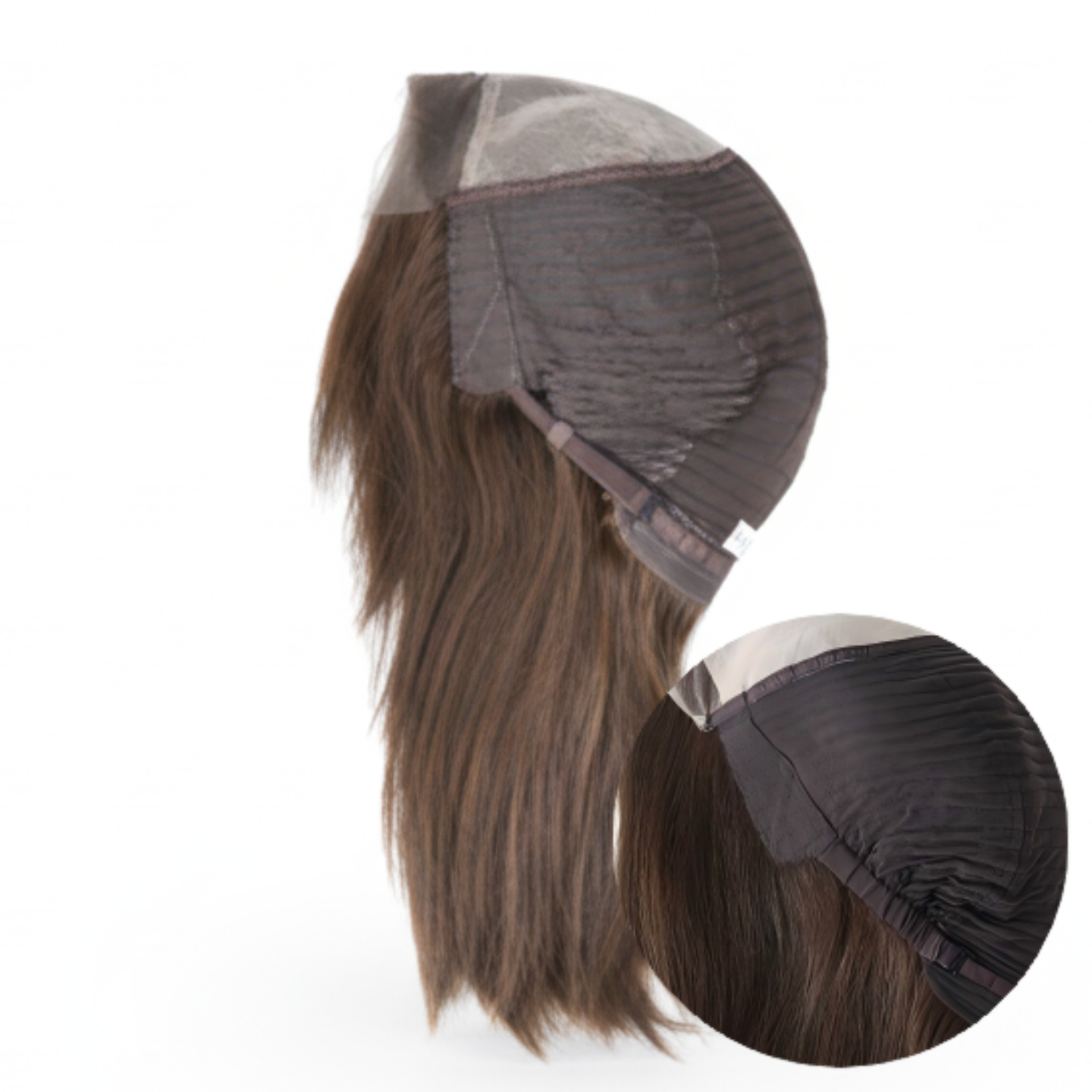 Mono Top French Lace Front Human Wig