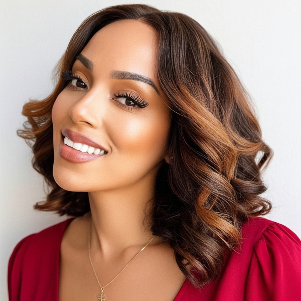 5*6 Loose Wave Glueless Lace Closure Wig