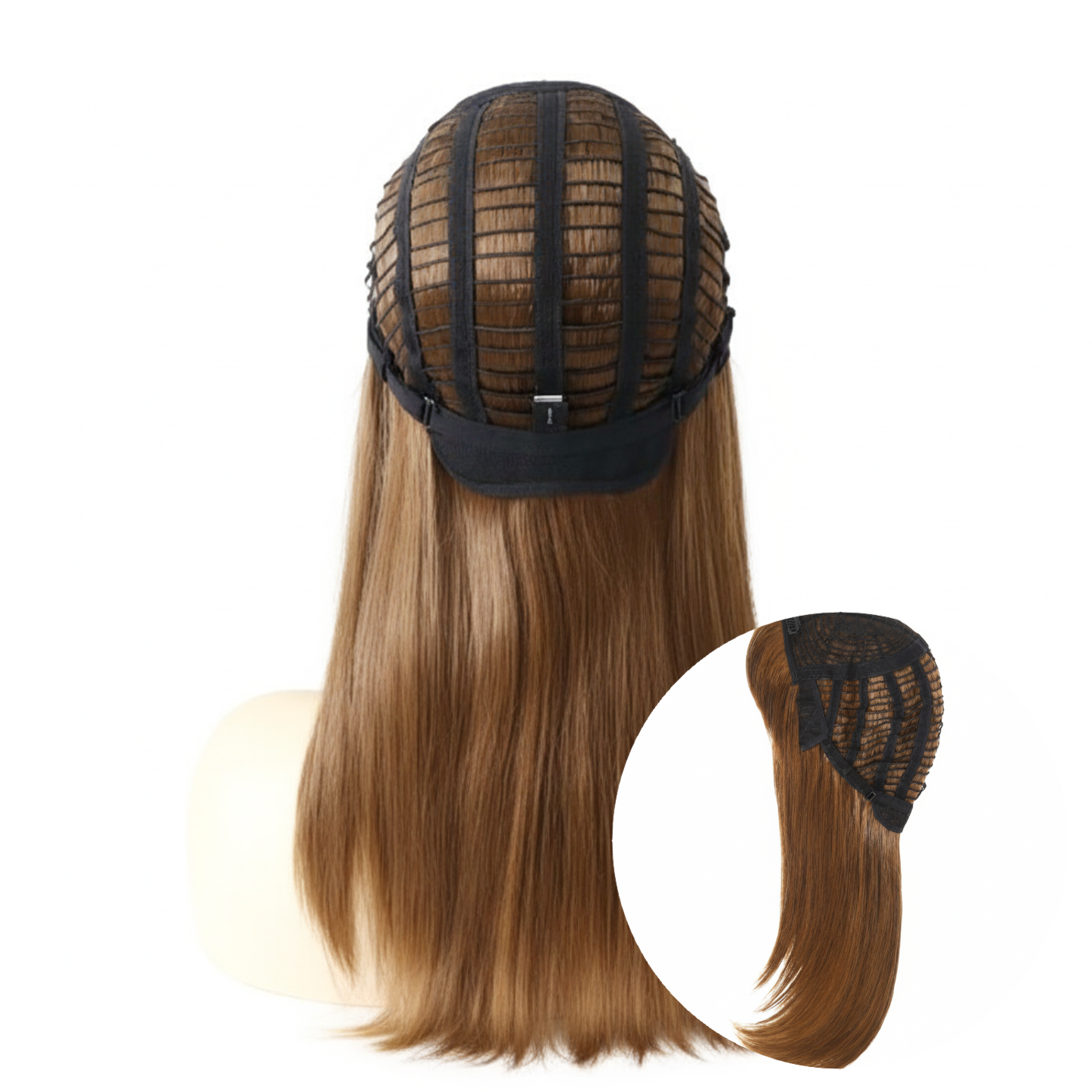 [Synthetic]High-Value Premium Straight Half Wig